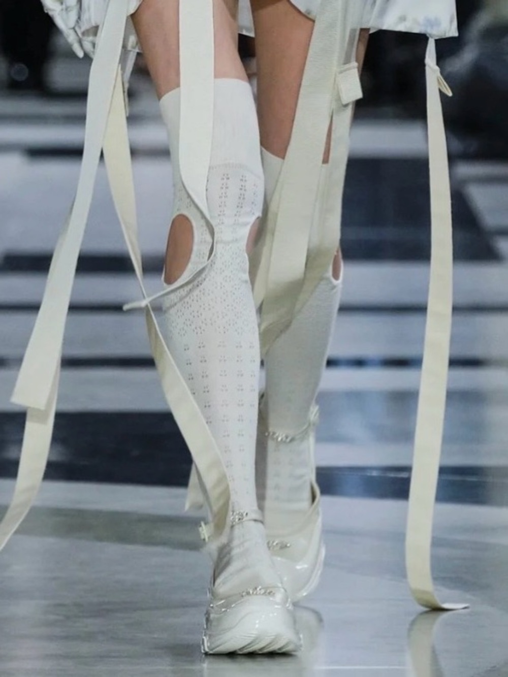 Simone Rocha Pointelle Socks